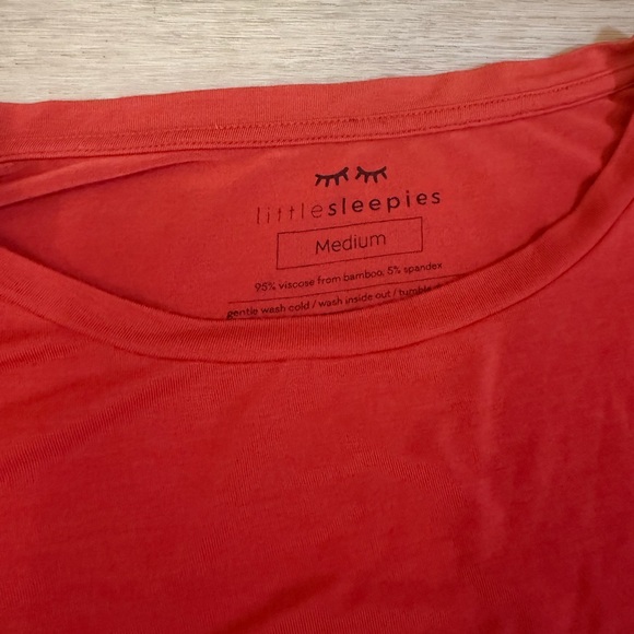 Little Sleepies Mens Holiday Christmas Plaid Pajama Set Medium - Picture 6 of 10